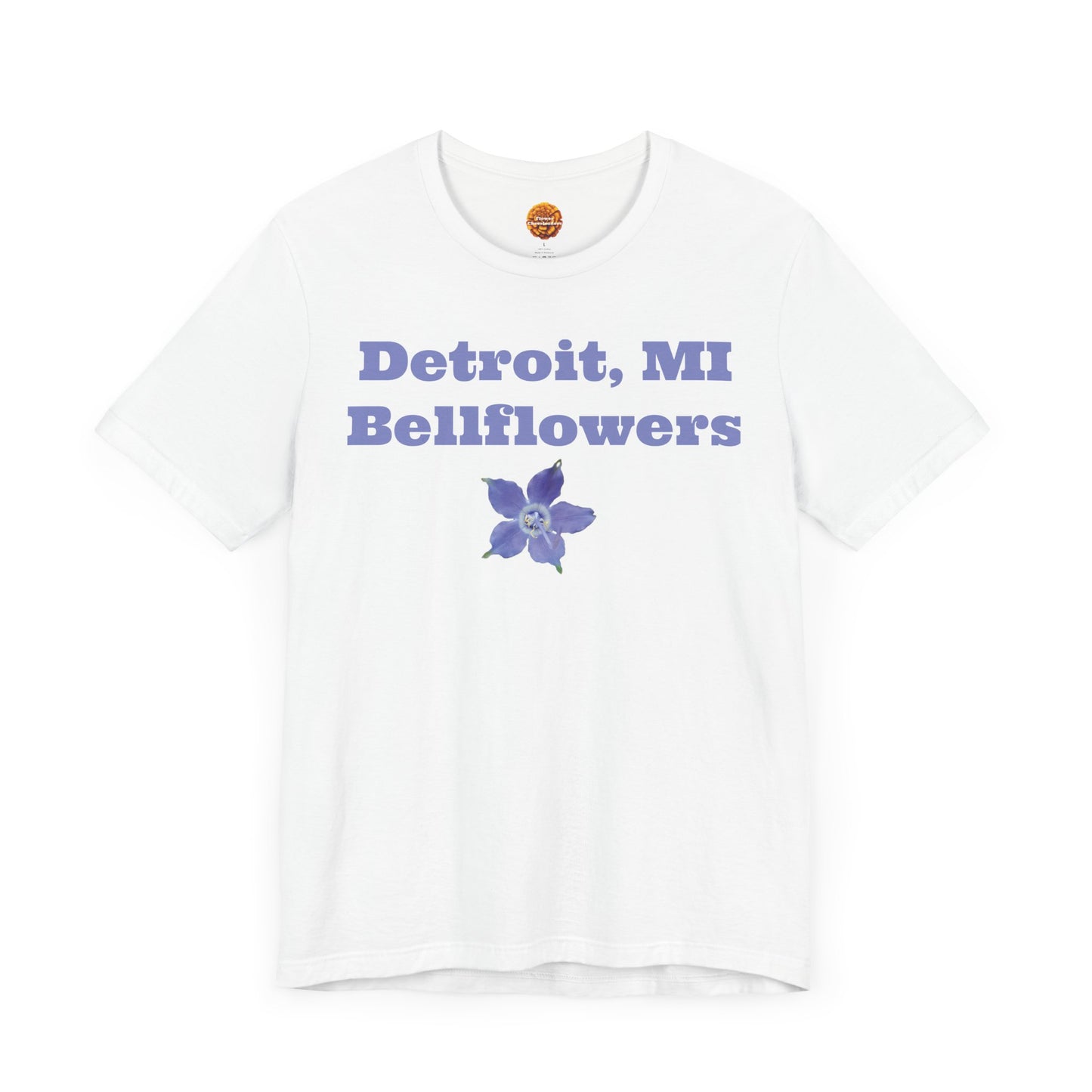 Detroit, MI Bellflowers Cheerleading T-shirt