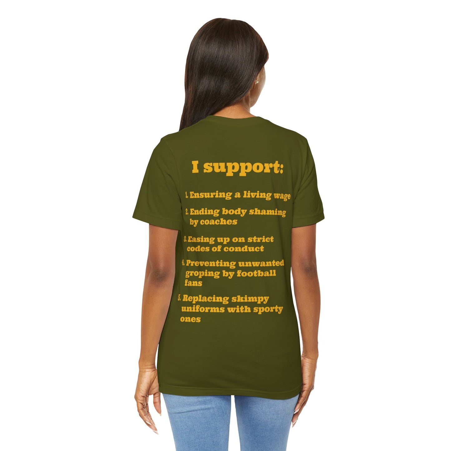 Alternate Tampa Bay, FL Coneflowers Cheerleading T-shirt