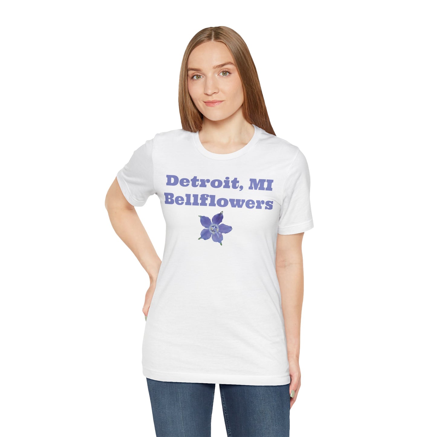 Detroit, MI Bellflowers Cheerleading T-shirt