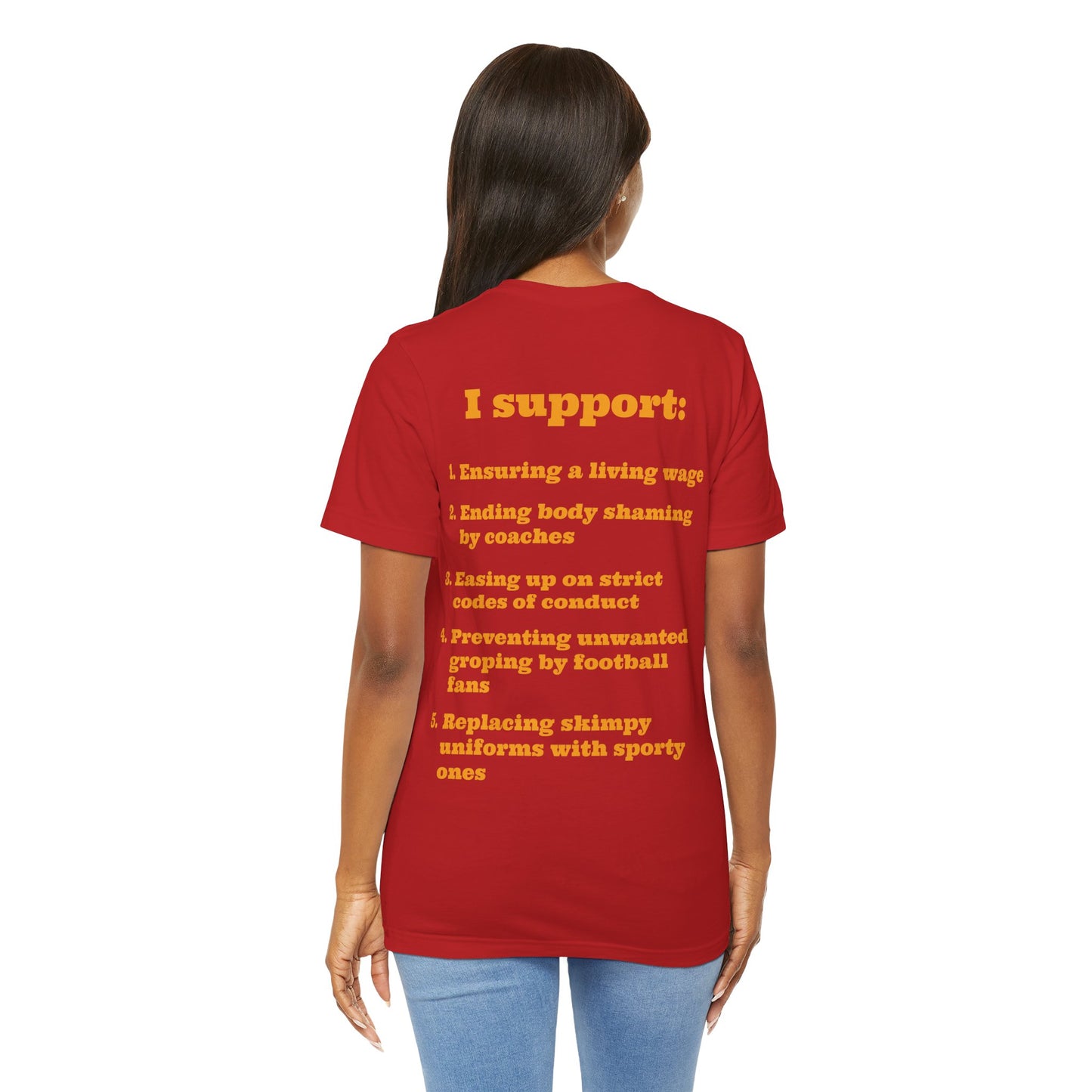 Alternate Minnesota Lilies Cheerleading T-shirt